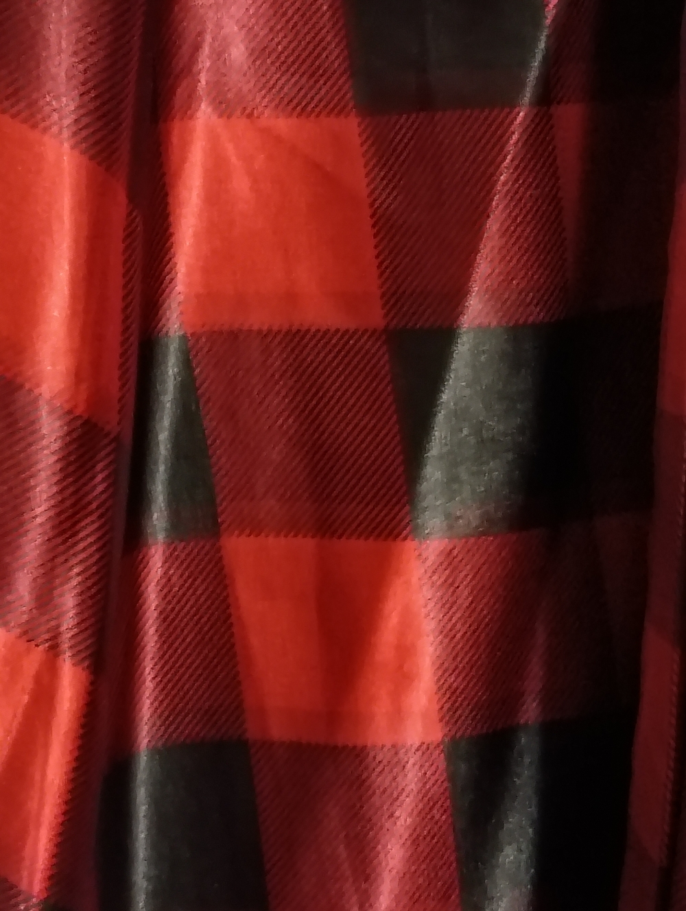Red and Black Buffalo Plaid Flannel